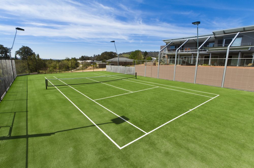 Construcción de canchas de tenis en Chile